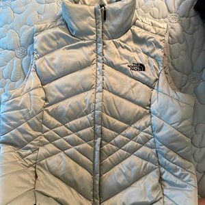 Grey The North Face down vest